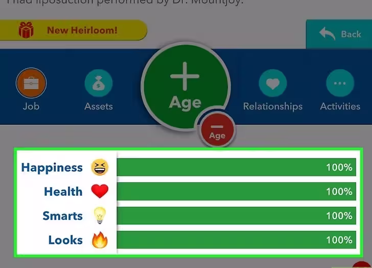 Age up once you've done as many gigs and go-sees as you can in a year.