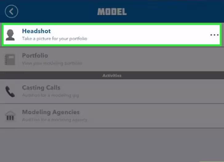 Take a headshot once your character graduates.
